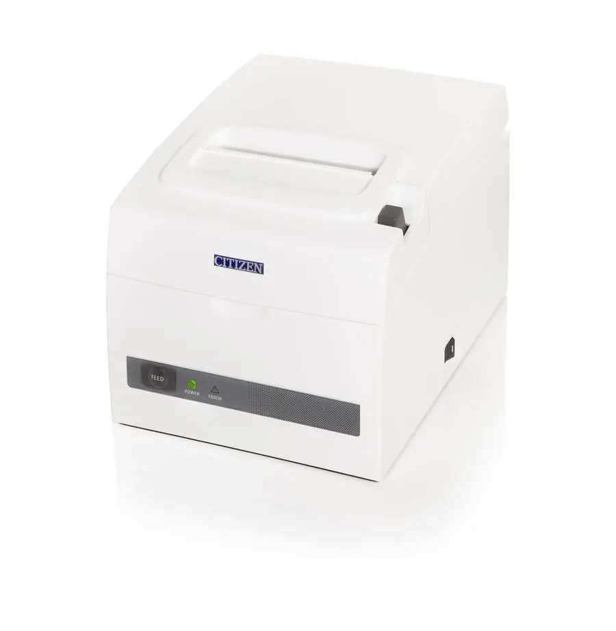 CITIZEN - Thermal printer Serial + USB interfaces, integrated PSU, Pure White