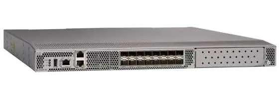 Cisco - MDS 9132T 32G FC switch 8 FC ports 8x32G SW Optics exhaust