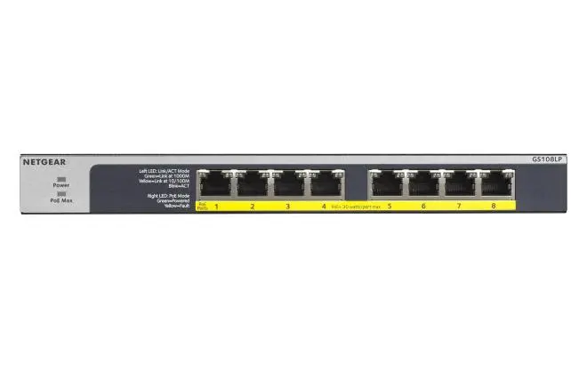 Netgear MS105 5-Port Multi-Gigabit (2.5G) Ethernet Unmanaged Switch