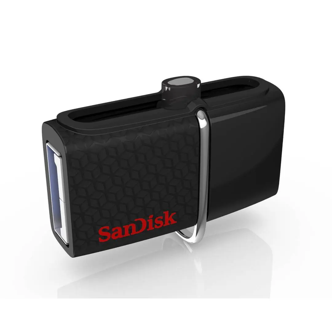 SANDISK - ULTRA ANDROID DUAL 64GB BLACK USB DRIVE EXT