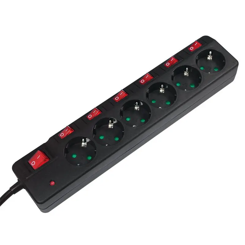 LogiLink - Power Extension 1.5 M 6 Ac