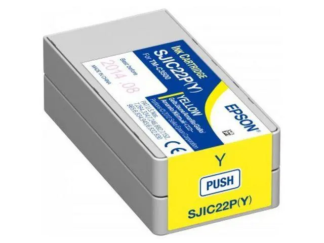 EPSON - SJIC22P Y Ink cartridge TM-C3500 Yellow