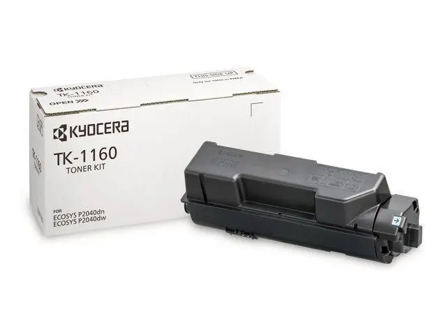 KYOCERA - TK 1160 - svart - original - tonerpatron