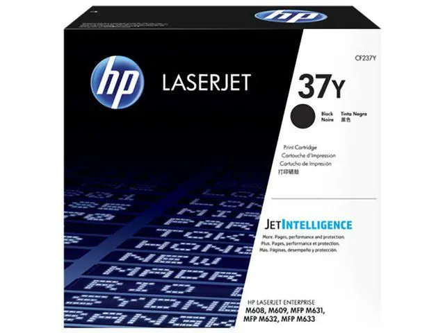 HP - Toner/37Y Extra HY LaserJet Cart BK