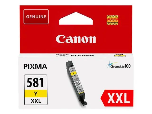 CANON - Yellow XXL Ink Cartridge (CLI-581XXLY)