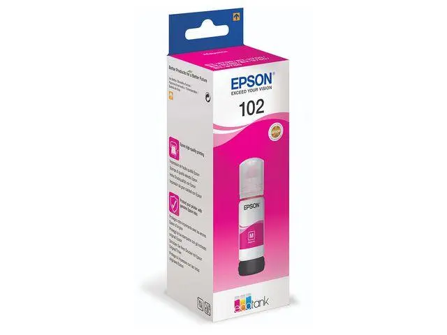 EPSON - 102 EcoTank Magenta ink bottle