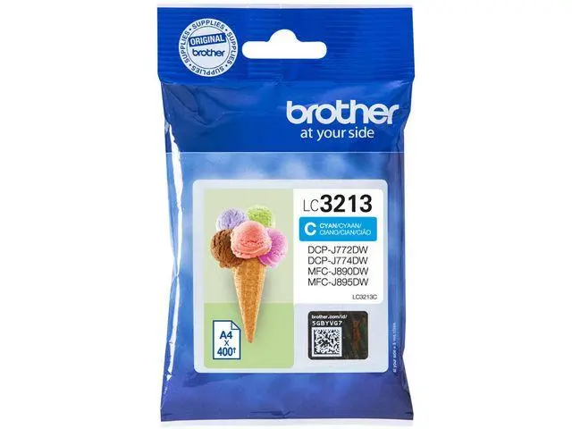 BROTHER - Ink LC-3213C Cyan