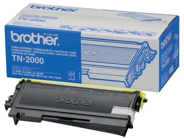 BROTHER - Toner BROTHER TN2000 2.5K sort