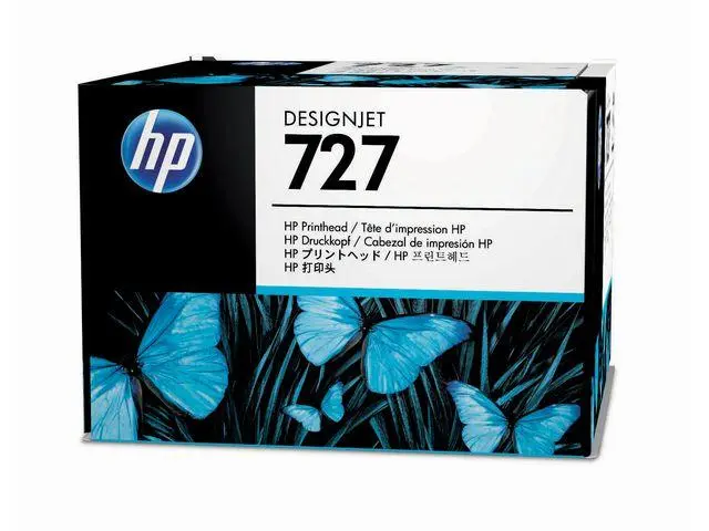 HP - 727 original printhead B3P06A black and colour standard capacity 1-pack