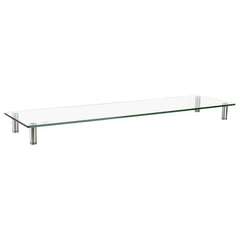 LogiLink - - Glass tabletop monitor riser, extra wide, max. 20 kg