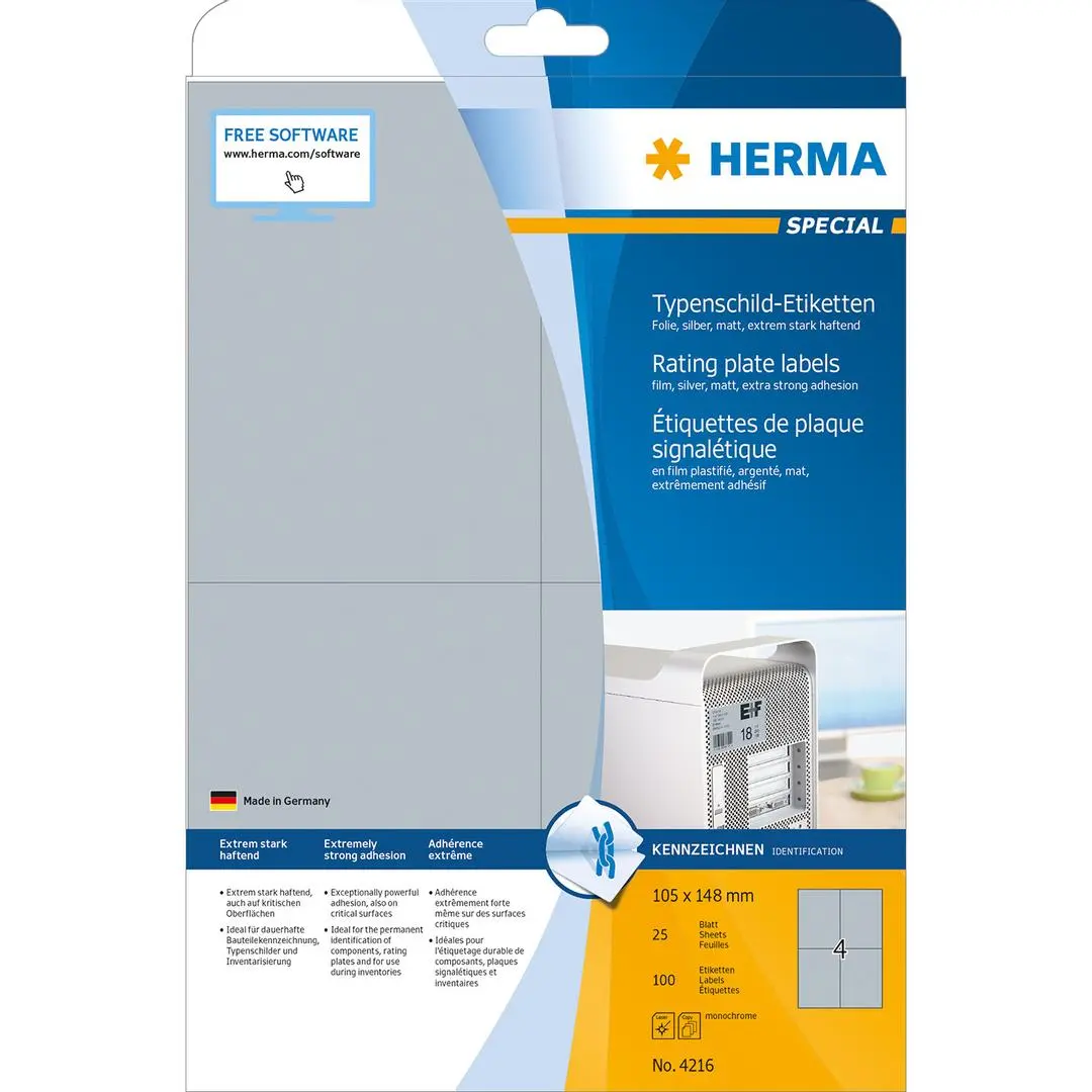 Herma - Special - filmetiketter - 100 etikett(er) - A6