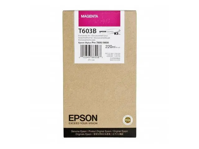 Epson - T603B - magenta - original - blekkpatron