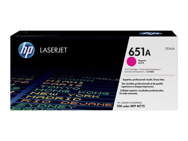 HP - 651A magenta original LaserJet-tonerkassett