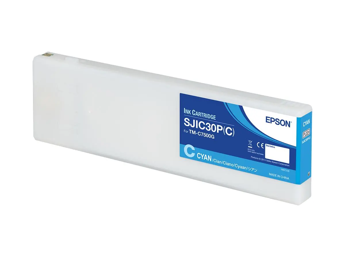 EPSON - SJIC30P(C) INK CARTRIDGE CYAN COLORWORKS C7500G SUPL