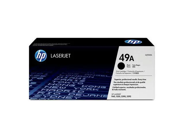 HP - 49A svart original LaserJet-tonerkassett
