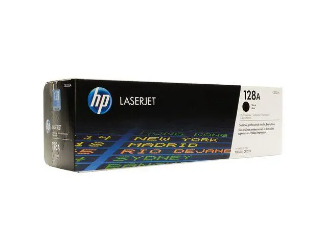 HP - 128A svart original LaserJet-tonerkassett