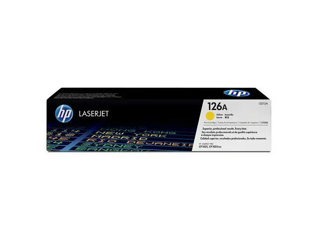 HP - 126A gul original LaserJet-tonerkassett