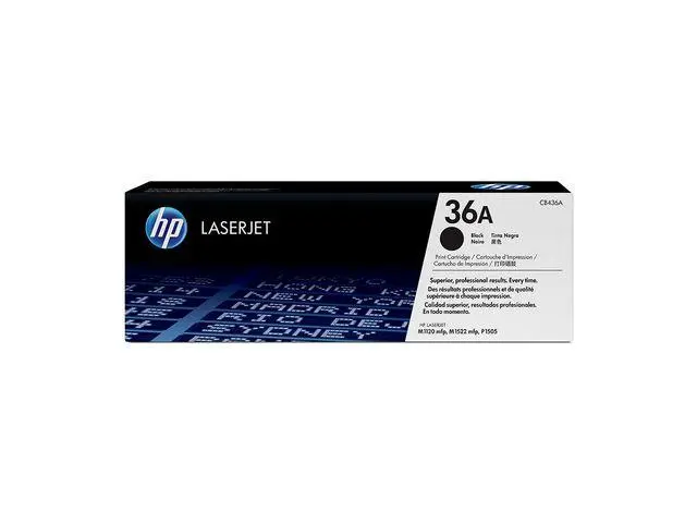 HP - 36A svart original LaserJet-tonerkassett
