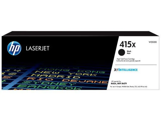 HP - 415X Black LaserJet Toner Cartridge