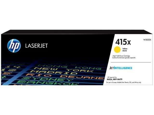 HP - 415X Yellow LaserJet Toner Cartridge