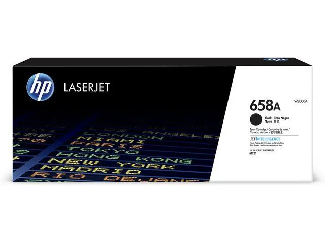 HP - 658A Black LaserJet Toner Cartridge