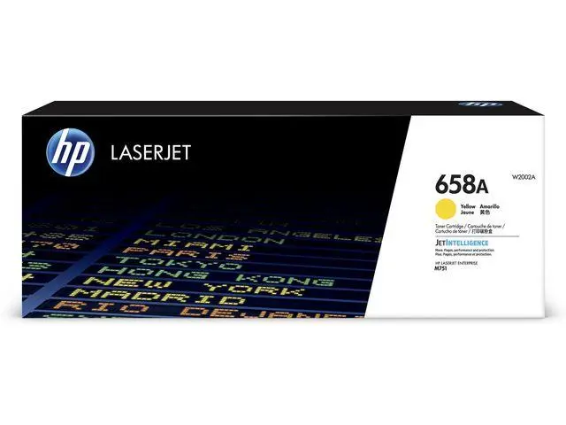 HP - 658A Yellow LaserJet Toner Cartridge