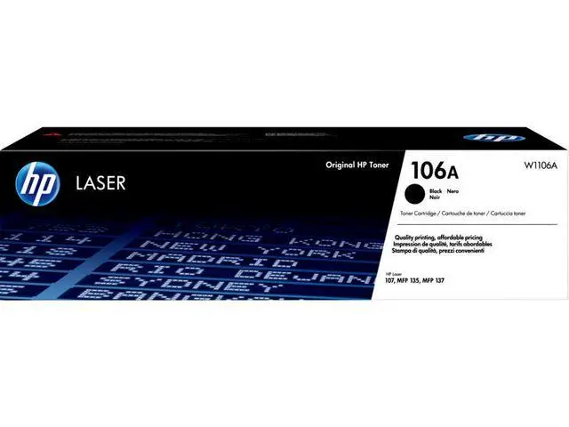 HP - 106A Black Original Laser Toner Cartridge