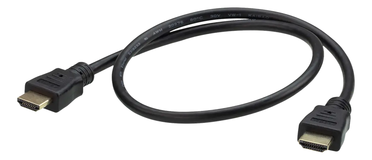 ATEN - 0.6M HDMI 2.0 Cable M/M 30AWG Black
