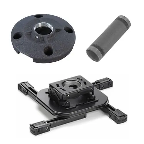 CHIEF MFG - KITAD003B | Projector mount kit | Fixed 76mm | Ceiling | Max 11.3kg
