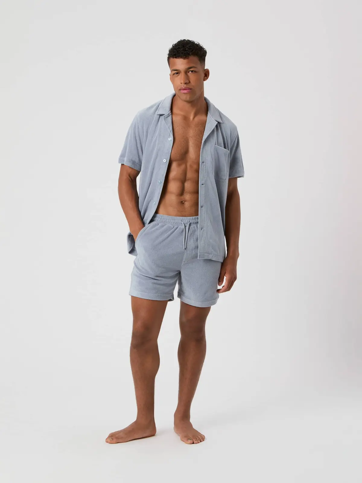 Borg Toweling Pool Shorts