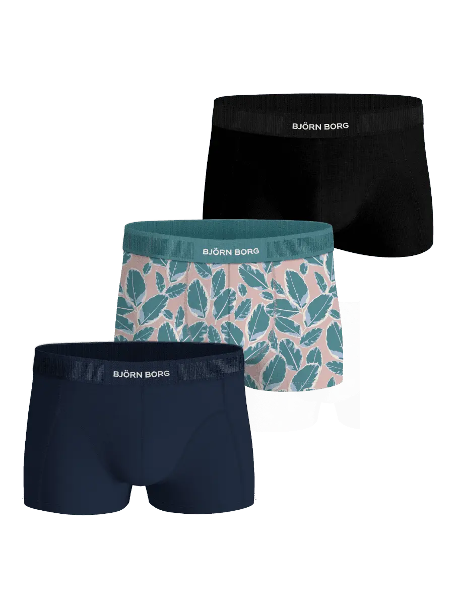 Organic Cotton Stretch Trunks 3-pack
