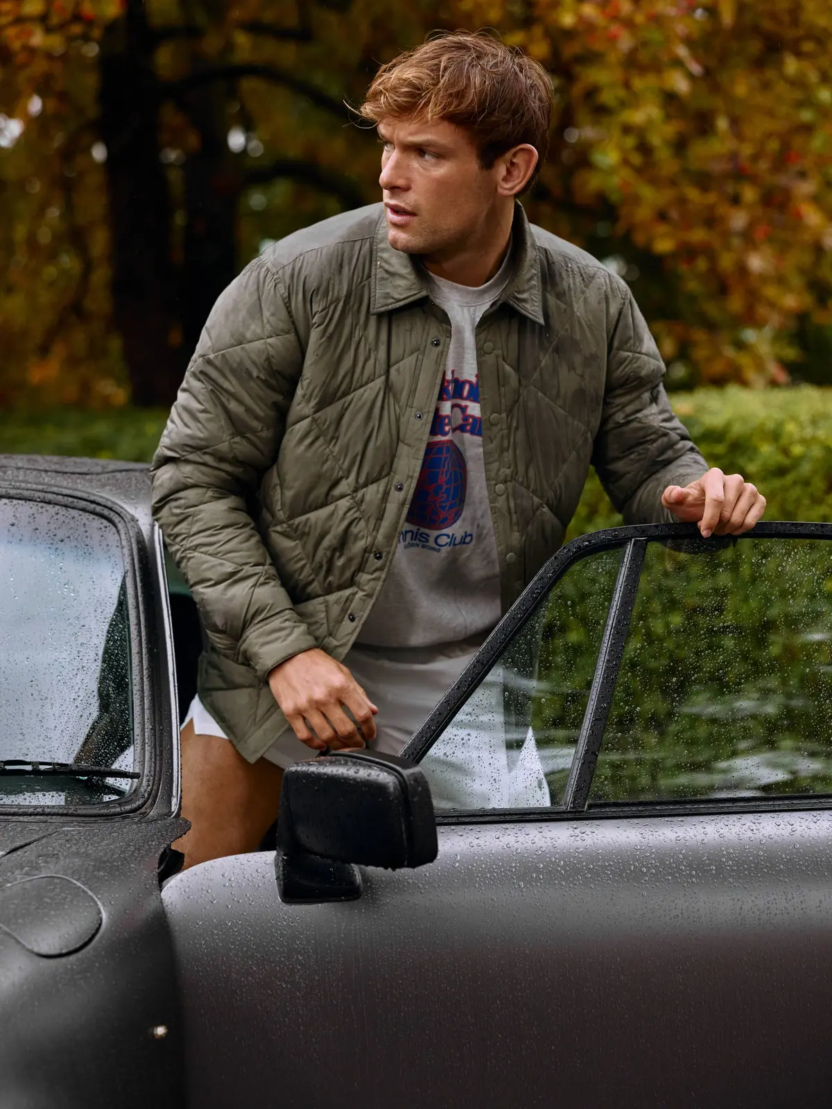 Centre Quilted Overshirt