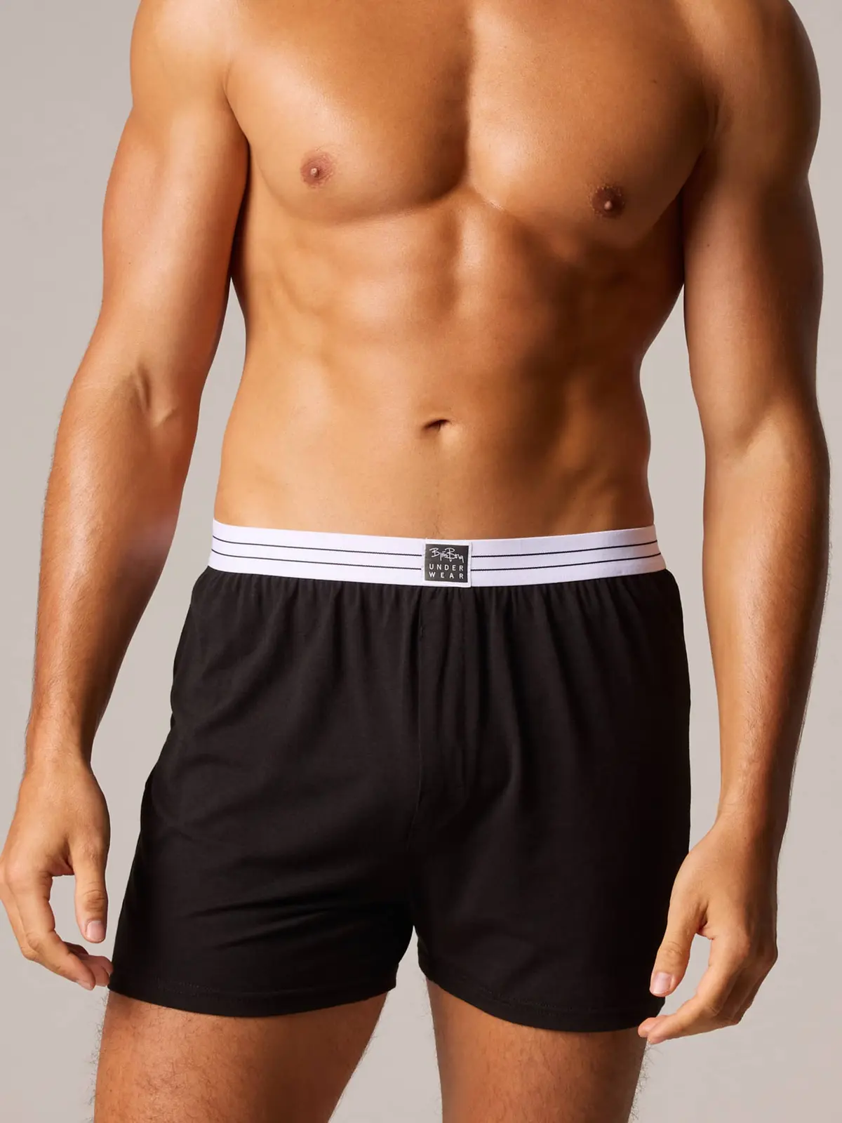 Viscose Cotton Blend Jersey Boxers Shorts 2-pack