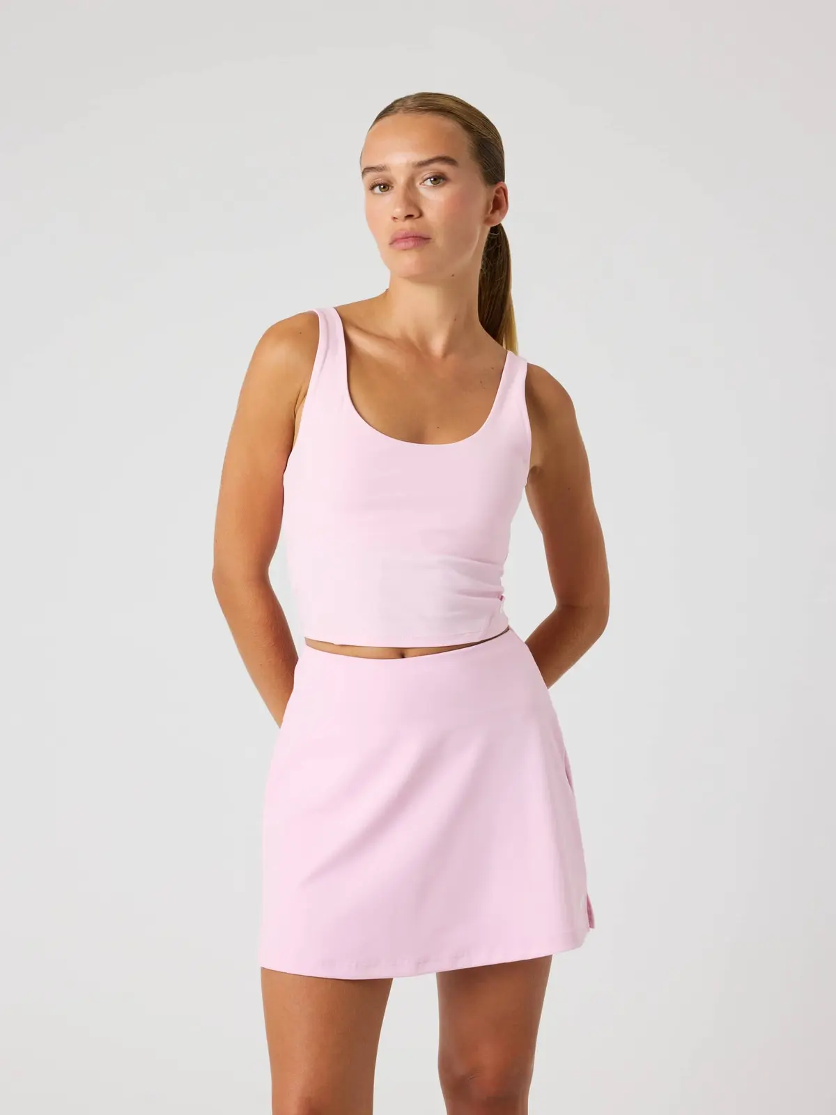 Ace 2 In 1 Cropped Tank
