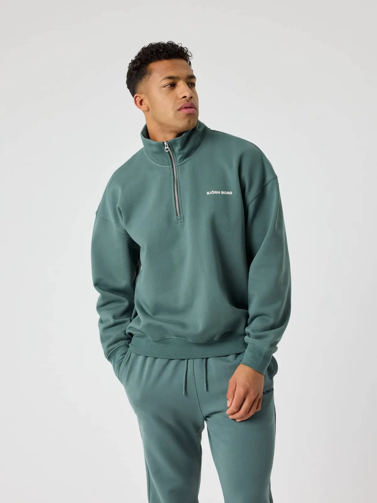 Borg Oversized Half-Zip