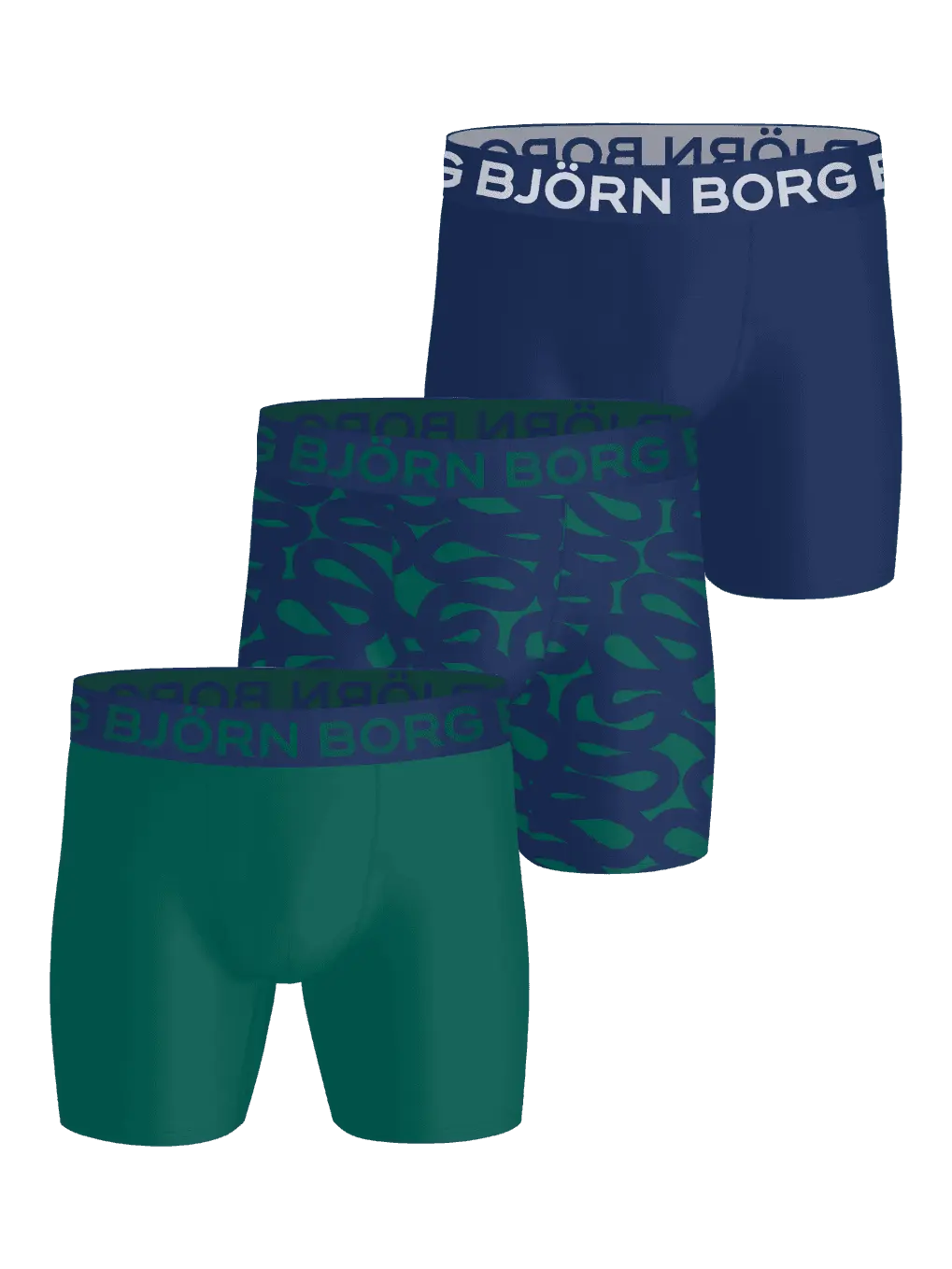 Sports Microfiber Boxers 3-pack