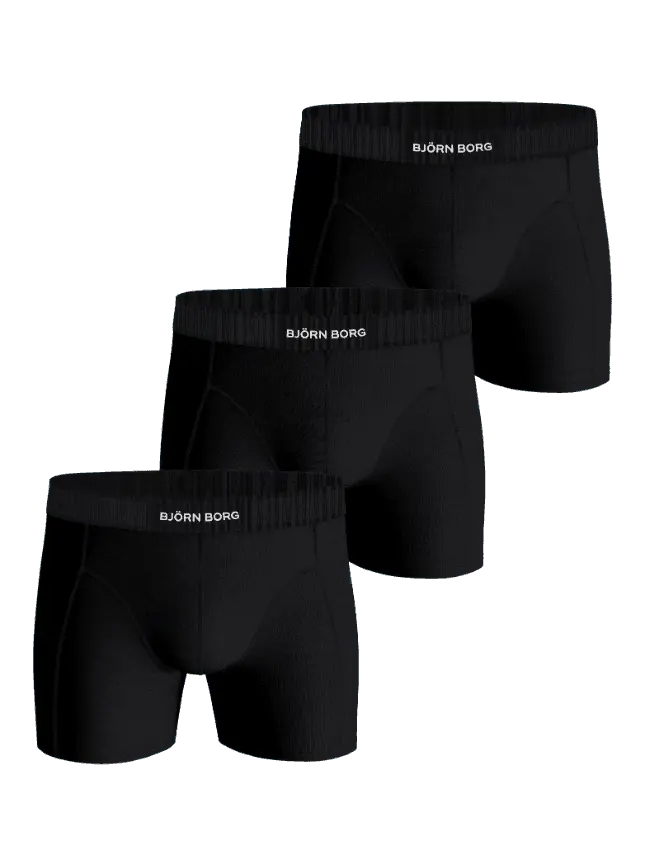 Organic Cotton Stretch Boxers 3-pack