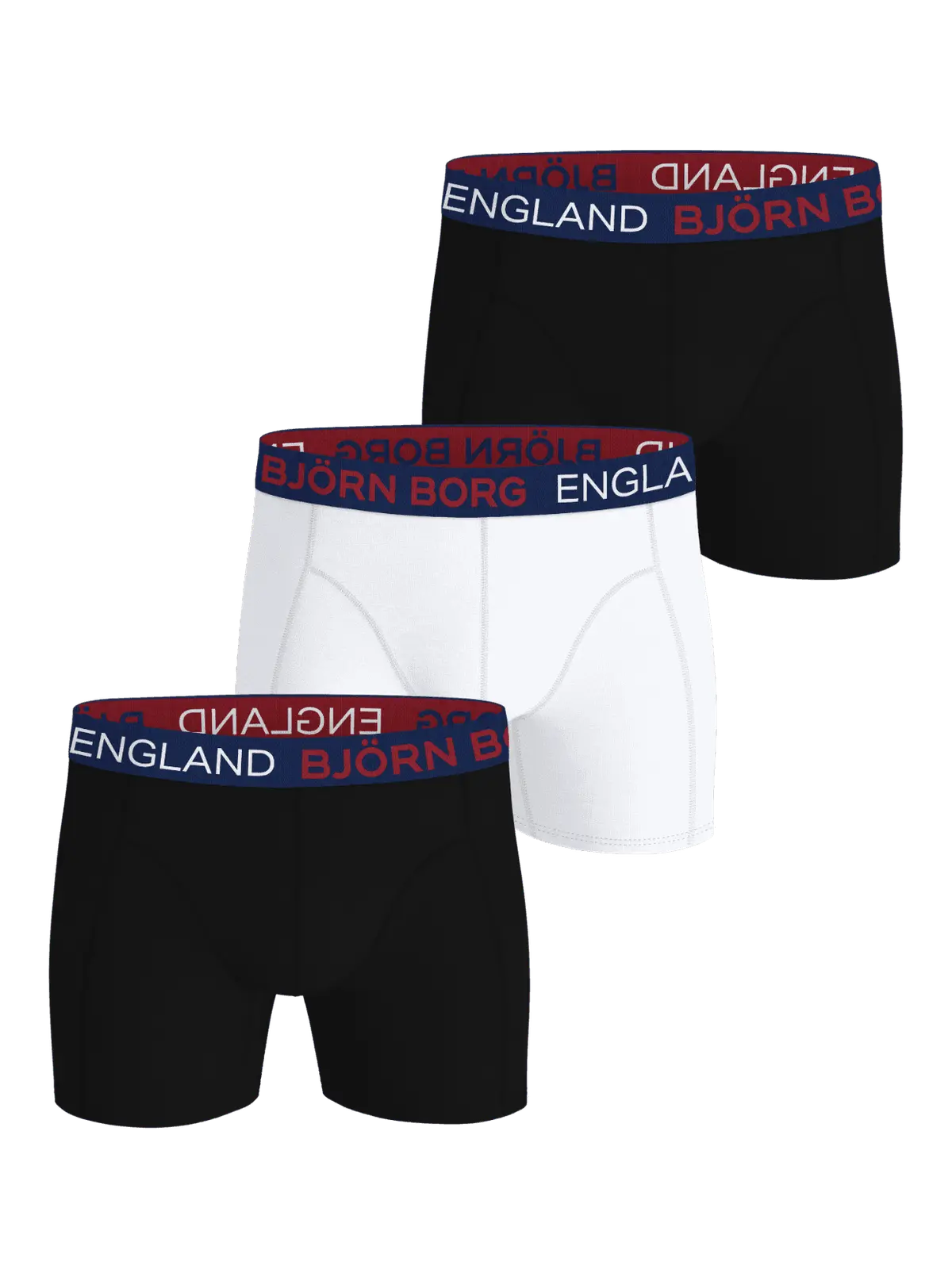 Cotton Stretch Boxers England 3-pack