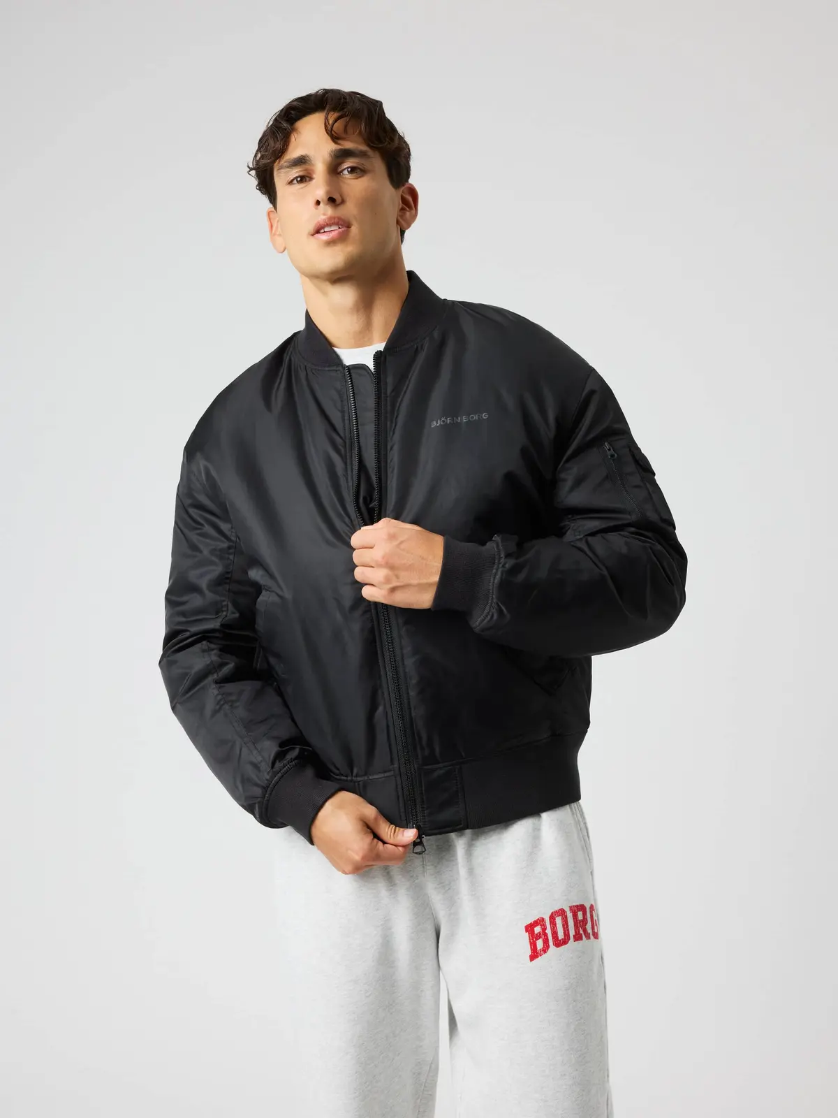 Borg Bomber Jacket