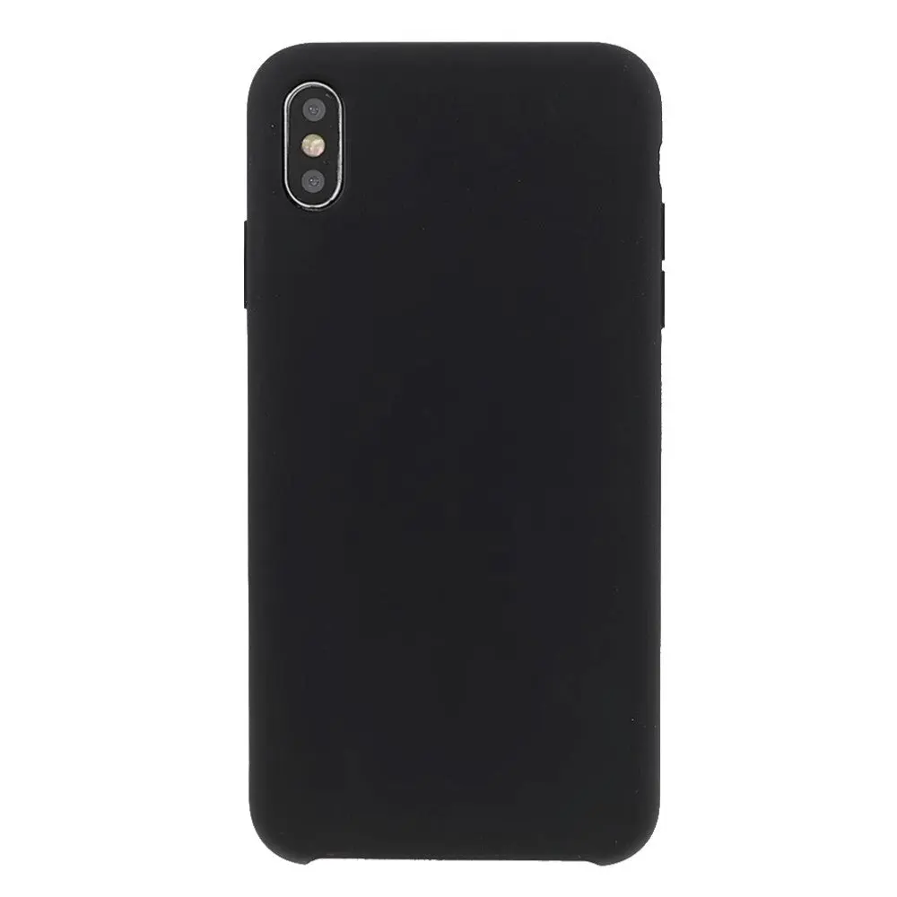 iPhone XS Max Silikon Deksel - Svart
