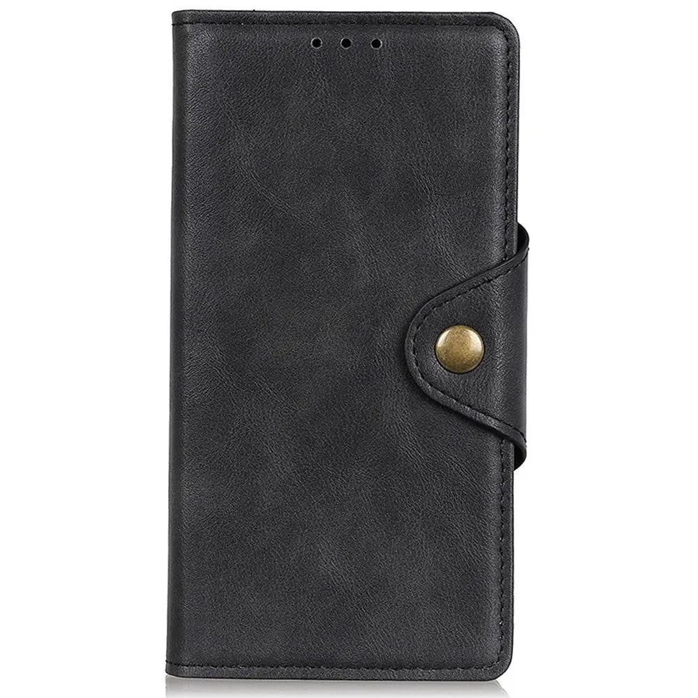 iPhone 14 Pro PU-Skinn Flip Deksel med Lommebok - Svart