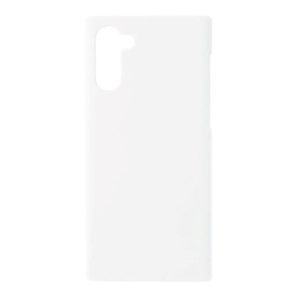 Samsung Galaxy Note 10 Hardt Plast Bakdeksel - Hvit