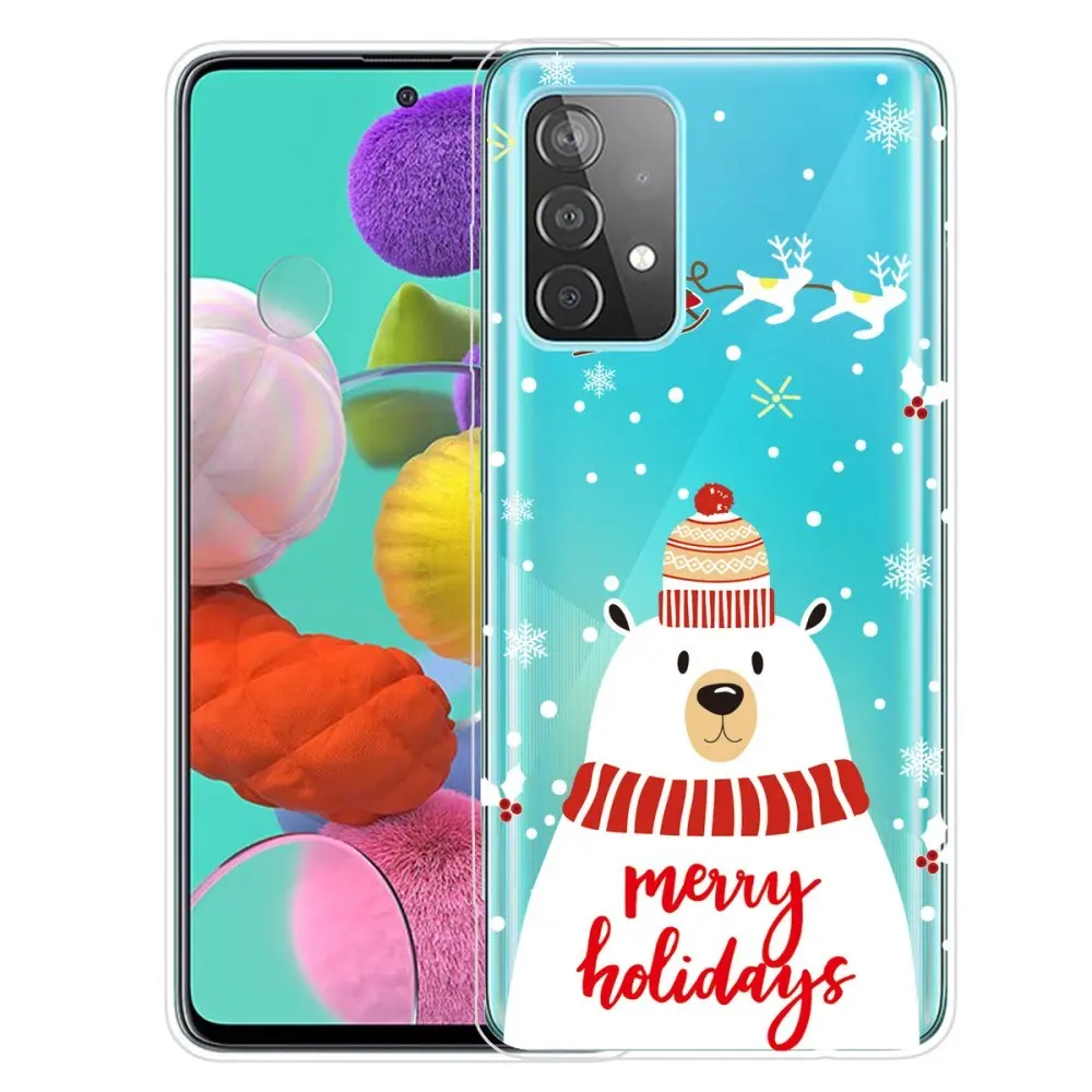 Samsung Galaxy A32 (4G) TPU Plast Jul Deksel - Merry Christmas