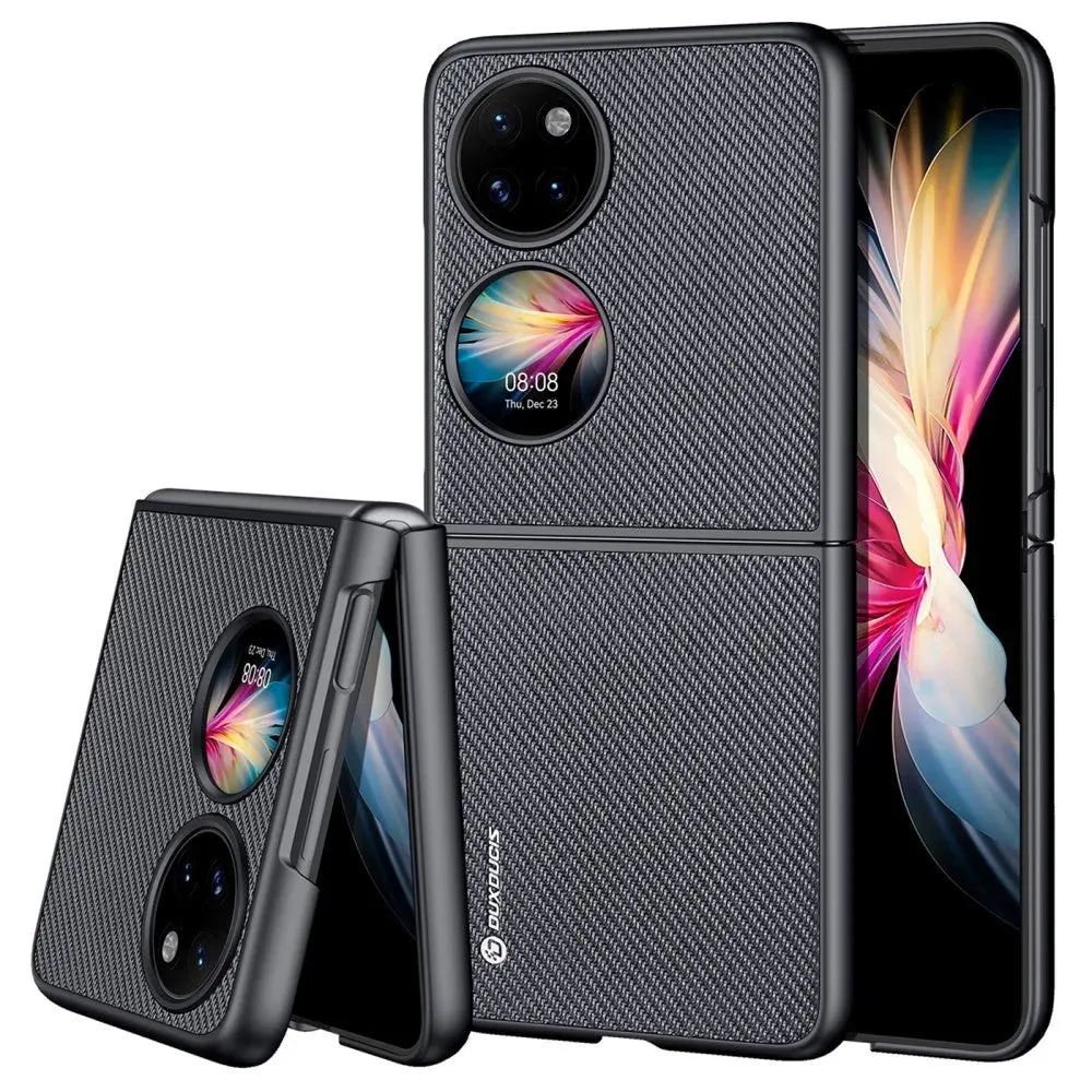 Huawei P50 Pocket Dux Ducis FINO Series Hybrid Bakdeksel - Svart