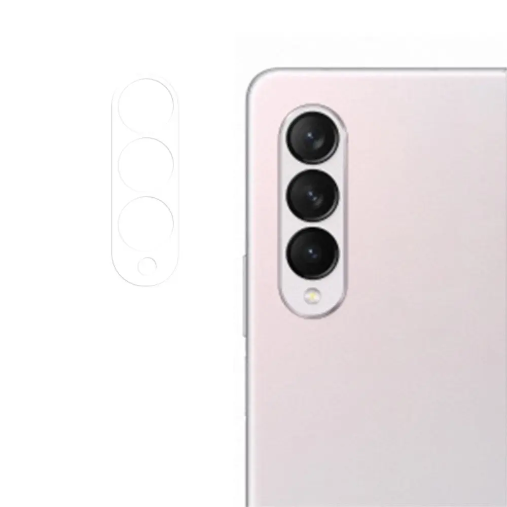 Samsung Galaxy Z Fold3 (5G) Herdet Kameralinsebeskyttelsesglass - Gjennomsiktig