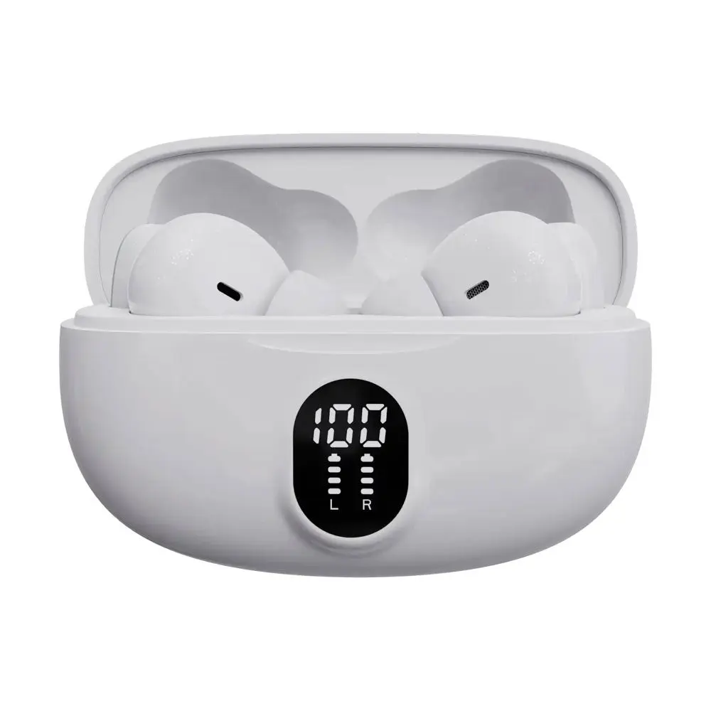 Denver TWE-57W True Wireless Bluetooth In-Ear Hodetelefoner - Hvit