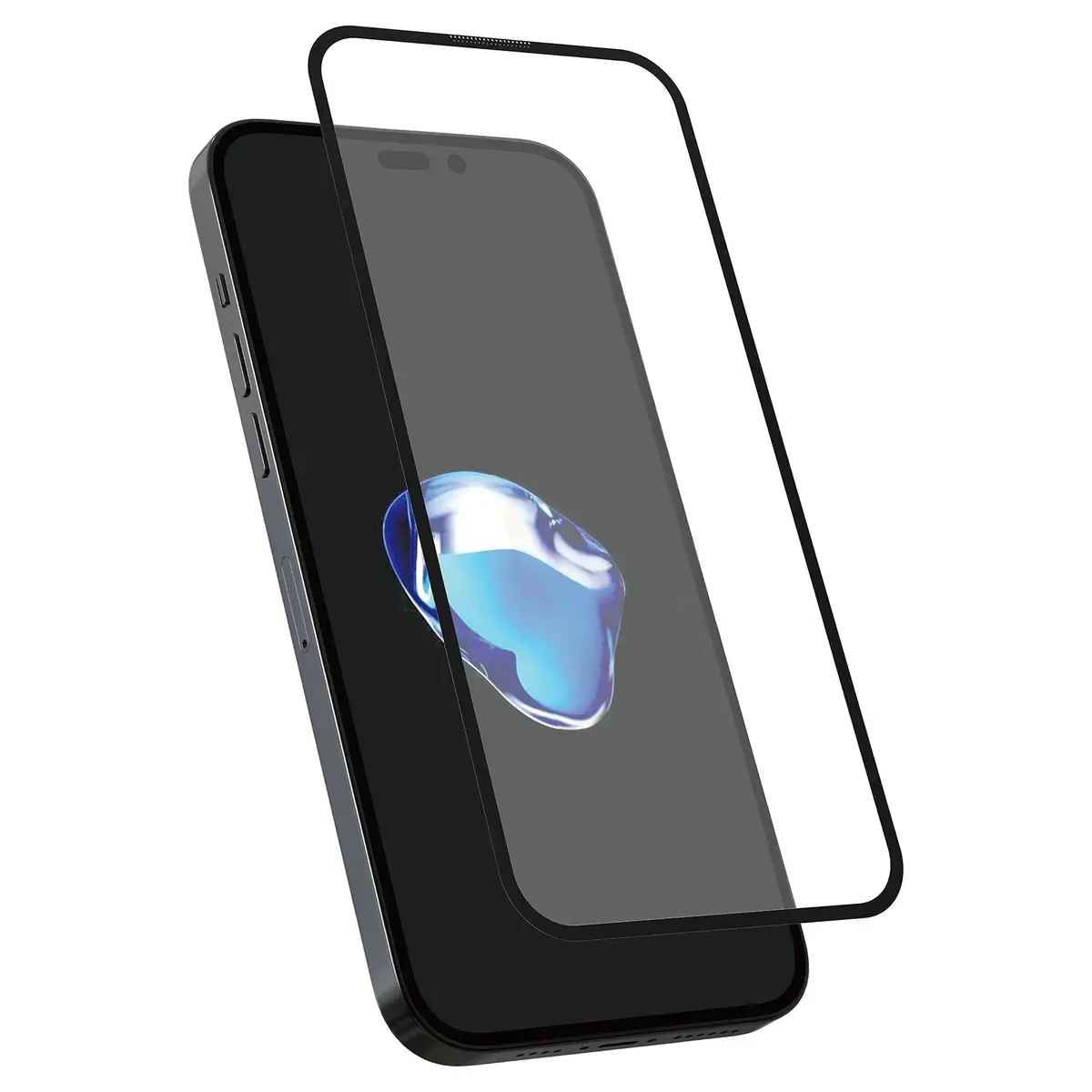 Holdit iPhone 16 Plus / 15 Plus / 14 Pro Max Herdet Glass Skjermbeskyttelse 3D - Case-Friendly