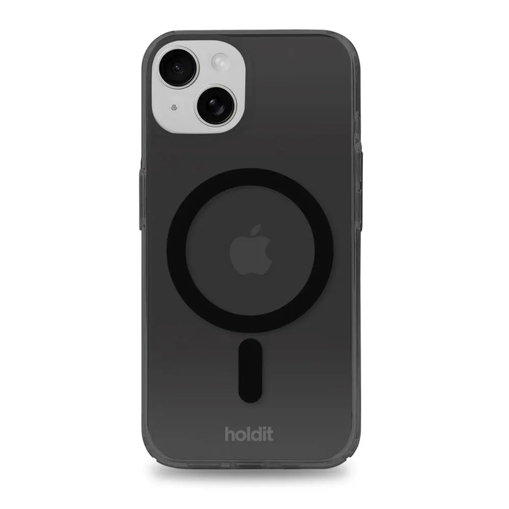 Holdit iPhone 15 / 14 / 13 MagSafe Deksel - Black