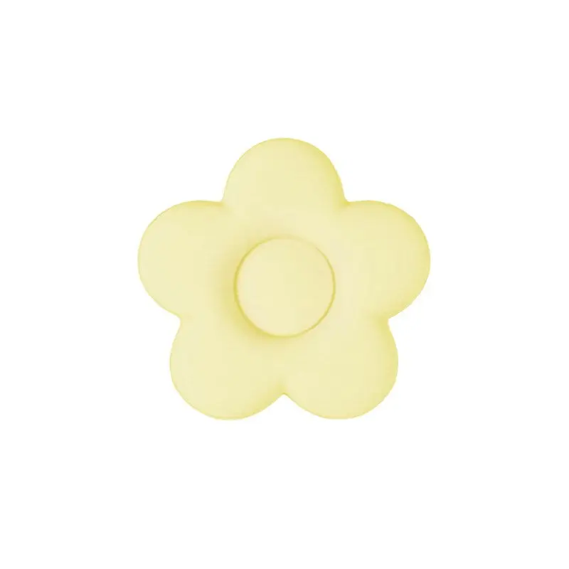 Holdit 3D Silicone Sticker Blomst - Lemonade