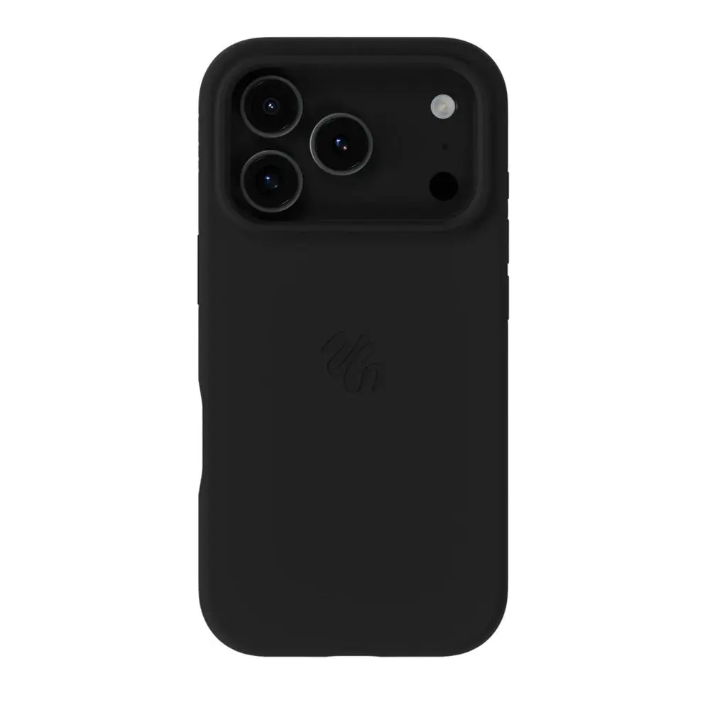 iPhone 17 Pro Max Holdit Soft Touch MagSafe Silikon Deksel - Black